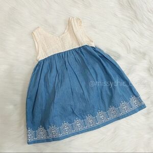 18 Months •Jessica Simpson• Blue Baby Girl Dress